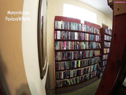 PavlovsWhore - A risky facial in the bookstore