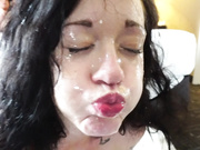 TexxxasBukkake - Elaine 1st Gangbang and Bukkake Part 2