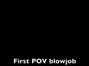 SexieVonKat - First time ever POV blowjob
