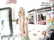PavlovsWhore - Public Oral and Cumwalk at the Mall