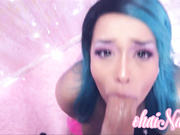ohaiNaomi - Sucking Cock While Using My Hitachi