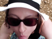 Young French Girlfriend Blowjob And Cum In Her Mouth