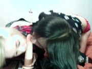 Aby_Frost - Girl Girl Dildo BJ