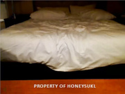 Honeysukl in hotel room