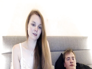 Naughty Couple With Their Sexy Performance Live