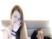 Naughty Couple With Their Sexy Performance Live