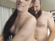 Gynelle make her very first video with her boyfriend