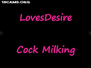 LovesDesire Cock Milking Premium Video