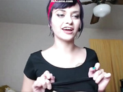 OMG THAT PERFECT ASS and She Swallows 12 Inch Dildo