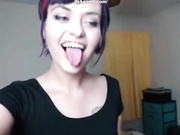 OMG THAT PERFECT ASS and She Swallows 12 Inch Dildo