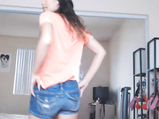 Asian Teen Shows Off Her Tight Body