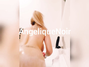 Angelique Noir  Sexy ass DP Show
