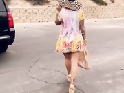 Britanya Razzavi Car fingering