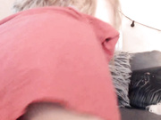 Beautiful Blonde Tresses In Curls In Her Webcam Show