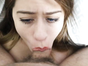 Britany589 cum on face and mouth and swallow