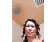 milf hot shower