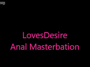 Lovesdesire Anal Masturbation 18cams.org