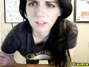 Sexy Teen show her huge rack and ass live