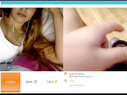 flashing for girl in webcam