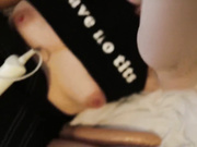 Daddys little Whore makes a Home Video