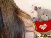 18 Sexy Brunette Teen Hello Sister CAUGHT Masturbating
