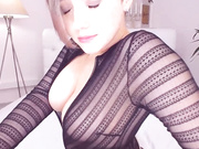 Blonde Hottie Pleased To Show Everything Naughty