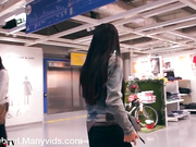 Littlesubgirl Public IKEA Shopping Fuck, Anal  Squirt