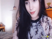 Hot Beautiful Babe Plays Her Sweet Tight Pussy