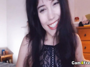 Hot Beautiful Babe Plays Her Sweet Tight Pussy