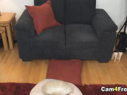Sexy Blonde Irish Babe Wildly Masturbates