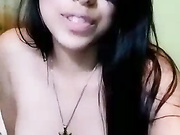 Very sexy nerd masturbating on webcam
