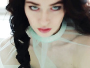 OksanaFedorova - Transparent Greenblue Dress