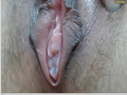 unpenetrated (CB) rub and spread creamy virgin pussy