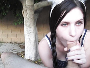 BunnyButt - Outdoor BlowJob