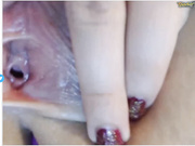 little_16 (CB) rub spread pussy