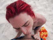 Haley420 - Public Facial - Free Premium Video