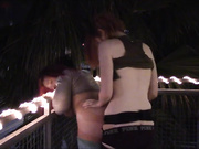 SnugglePunk & IvysRevenge - Strap On Fucks On Balcony - Premium video