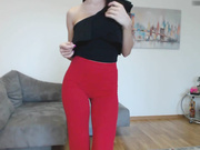 Just_Maria_ - Glass Dildo Cum - Premium videos