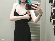 JadeSkye - Fucking Myself in a Dressing Room - private video