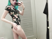 JadeSkye - Fucking Myself in a Dressing Room - private video