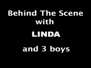 WoodmanCastingX - Linda - BTS - DAP in my villa with 3 men