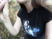 Alice_coquine - BF Fucks My F Cup Boobs In The Forest (720p)