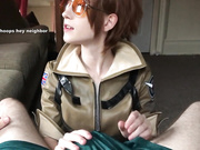 MattieDoll - TRACER HERE! Eager Cock Edged into Oral Creampie Bliss (720p)