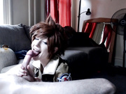 MattieDoll - TRACER HERE! Eager Cock Edged into Oral Creampie Bliss (720p)