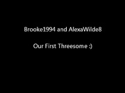 AlexaWilde8 & Brookevrgreen Boy Girl Girl Threesome