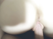 beautiful gamer young girl with big ass, vaginal sex with creampie