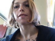 Arwen Datnoid - Oops I Fisted Myself on a Train