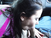 LJForeplay - Road Trip Blowjob _ Facial