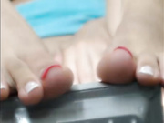 Belenxlatinx foot fetish - sweaty soles