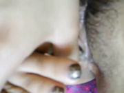 Sexaliceskay 6min toes in pussy foot fetish